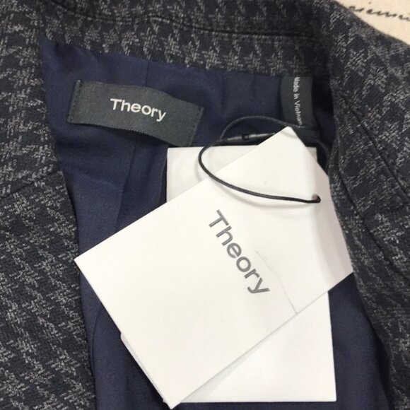 Theory Houndstooth Blazer - Picture 7 of 9